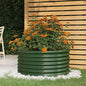 Floreira aço galvanizado antracite 40x40x36 cm