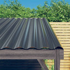 Paneles de tejado 36 uds acero corten oxidado 100x44cm