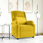 Sillón de masaje cuero sintético marrón