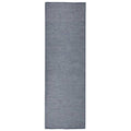 Alfombra de exterior de tejido plano azul 120x170 cm