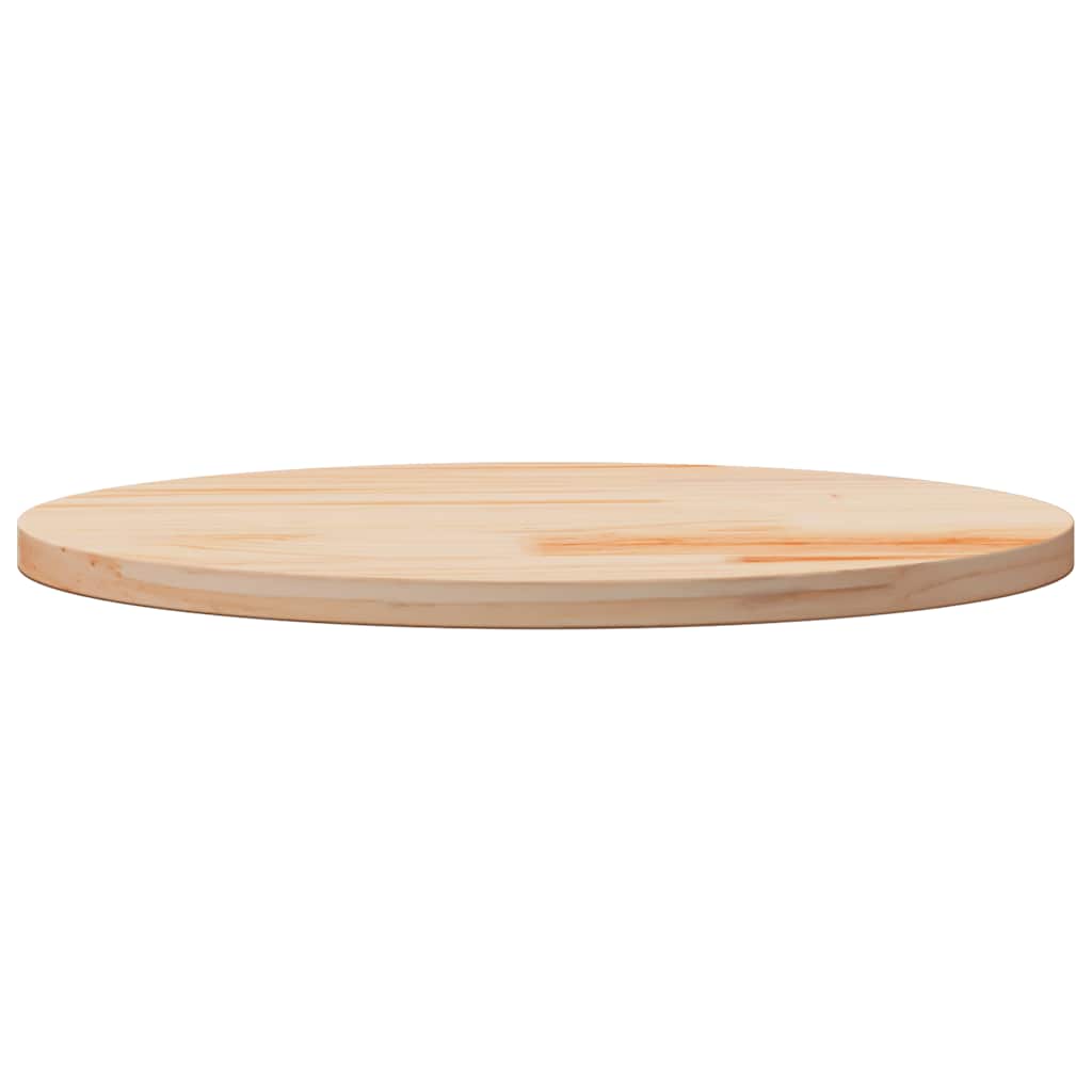 Superficie de mesa madera maciza de pino Ø60x2,5 cm