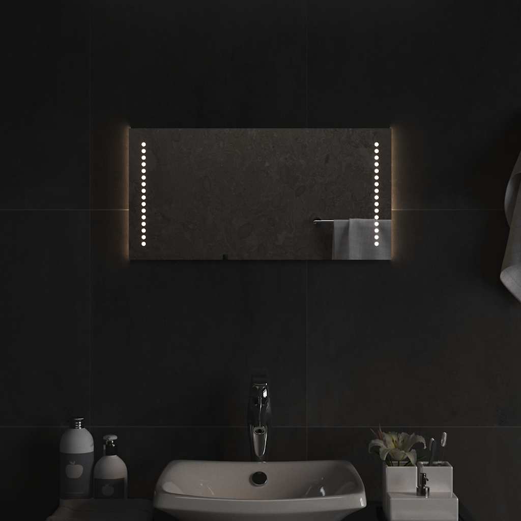 Espejo de baño con LED 100x40 cm