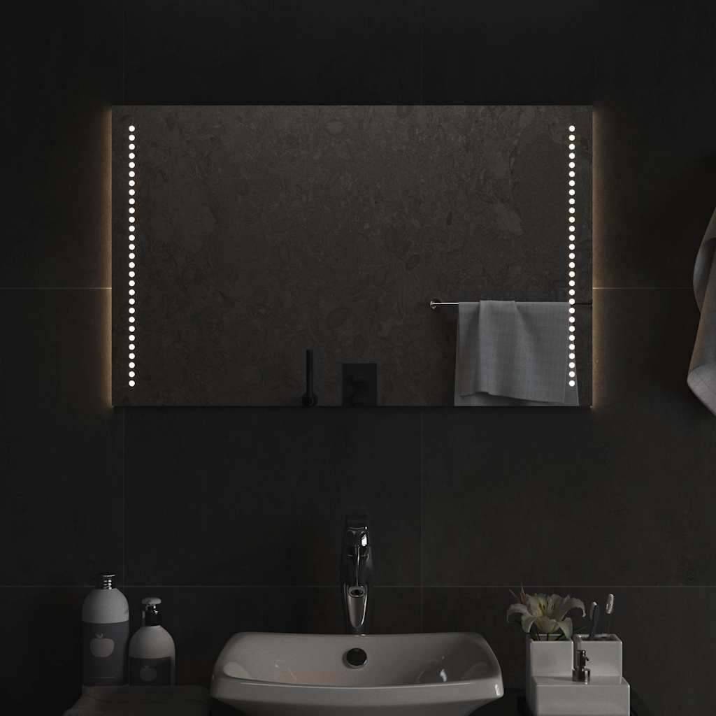 Espejo de baño con LED 100x40 cm