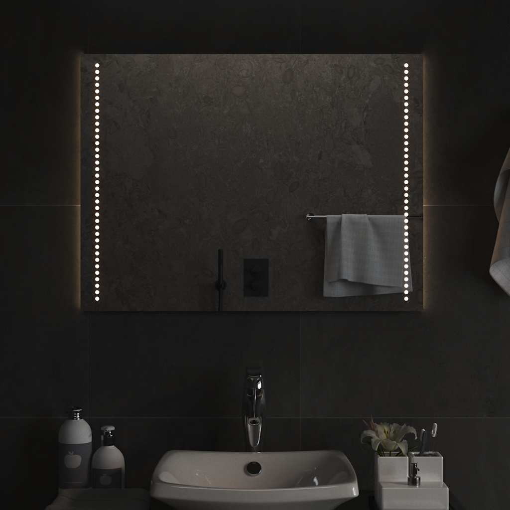 Espejo de baño con LED 100x40 cm