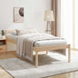 Cama para personas mayores madera maciza de pino 140x200 cm