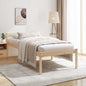 Cama para personas mayores madera maciza de pino 140x200 cm