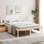 Cama para personas mayores madera maciza de pino 140x200 cm
