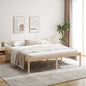 Cama para personas mayores madera maciza de pino 140x200 cm