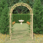 Impregnated solid pine wood arch 141x97x243 cm
