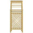 Arco con enrejado madera maciza impregnada 141x97x243 cm