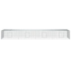 Jaula para conejos 4 paneles hierro galvanizado 433x109x54 cm