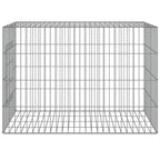 Jaula para conejos hierro galvanizado 78x54x54 cm
