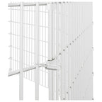Cercado para animales de corral (12 paneles, 54 x 100 cm, hierro galvanizado)