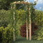 Trellis arch in impregnated solid pine wood 110x60x210cm