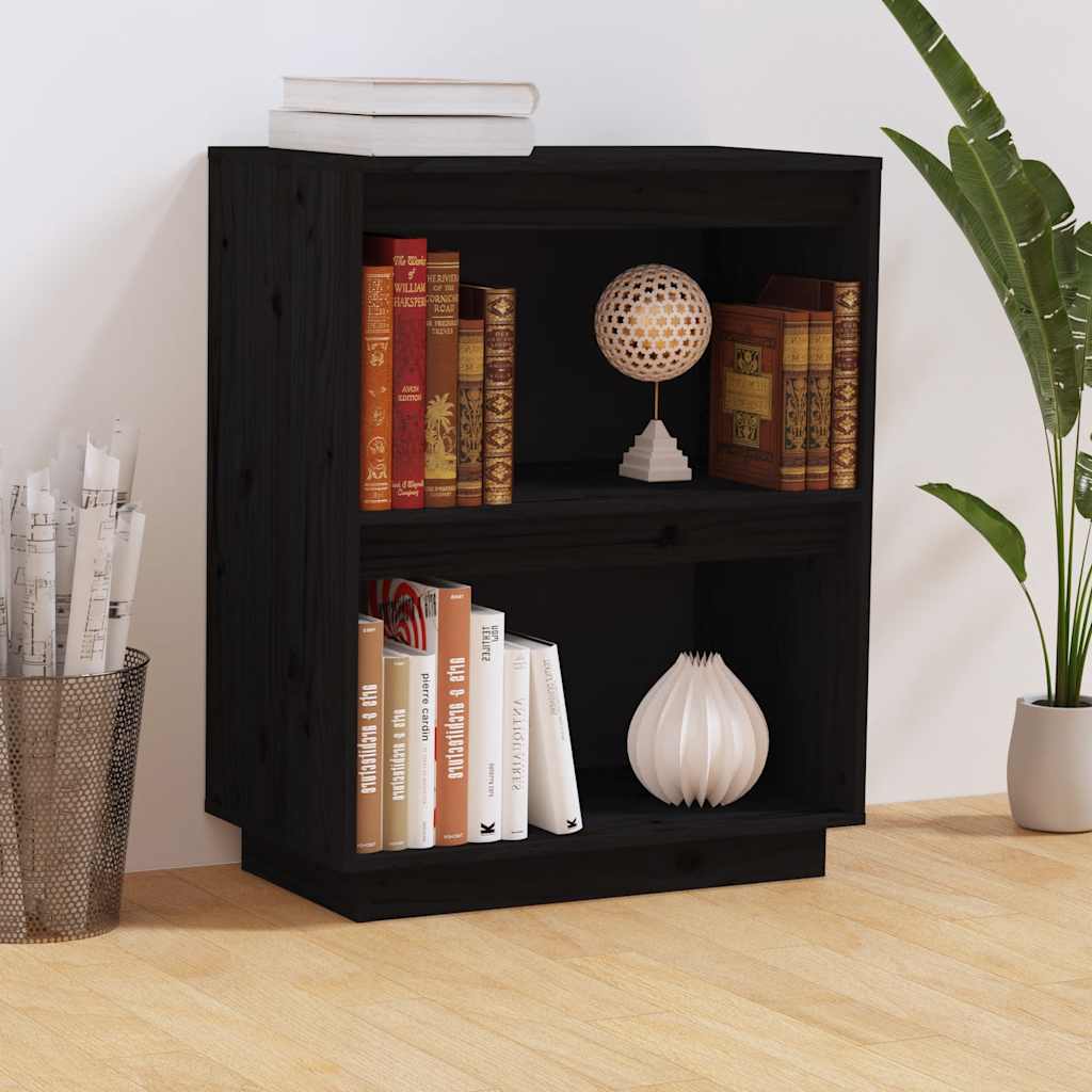 Mesa consola de madera maciza de pino 60x34x75 cm