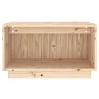 Mueble de TV de madera maciza de pino 60x35x35 cm