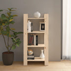 Estantería/divisor de espacios de madera maciza 60x35x160 cm