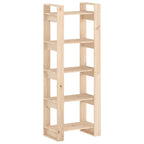 Estantería/divisor de espacios de madera maciza 60x35x160 cm
