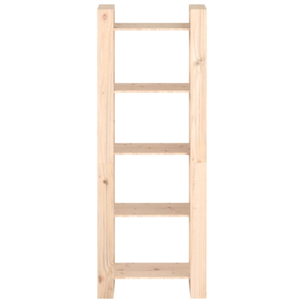 Estantería/divisor de espacios de madera maciza 60x35x160 cm
