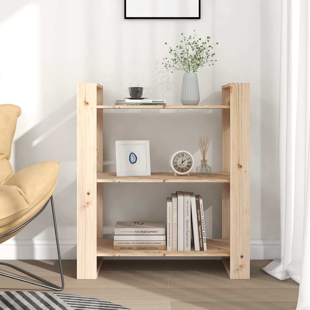 Librero/Biblioteca 80x35x91 cm Madera maciza de pino