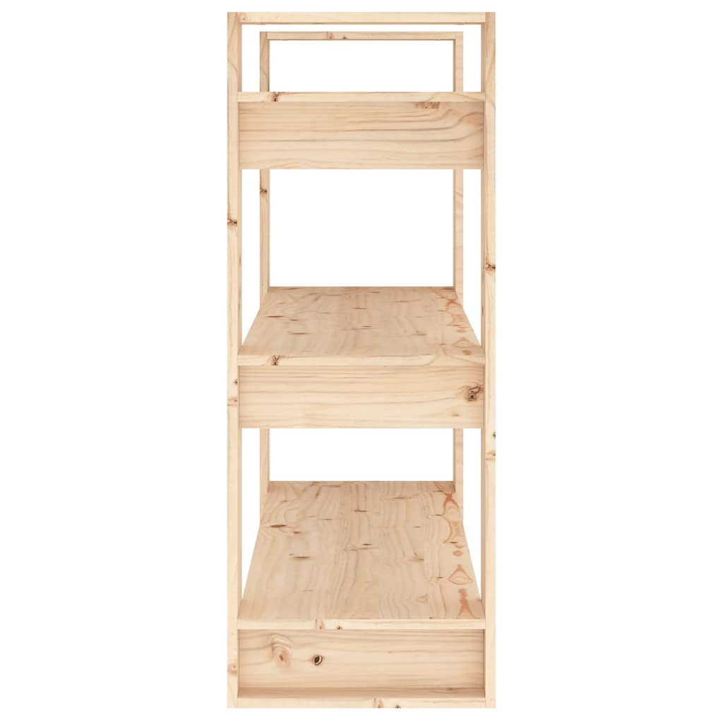 Librero/Biblioteca 80x35x91 cm Madera maciza de pino