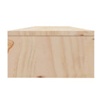 Soporte de monitor madera maciza de pino 100x24x13 cm