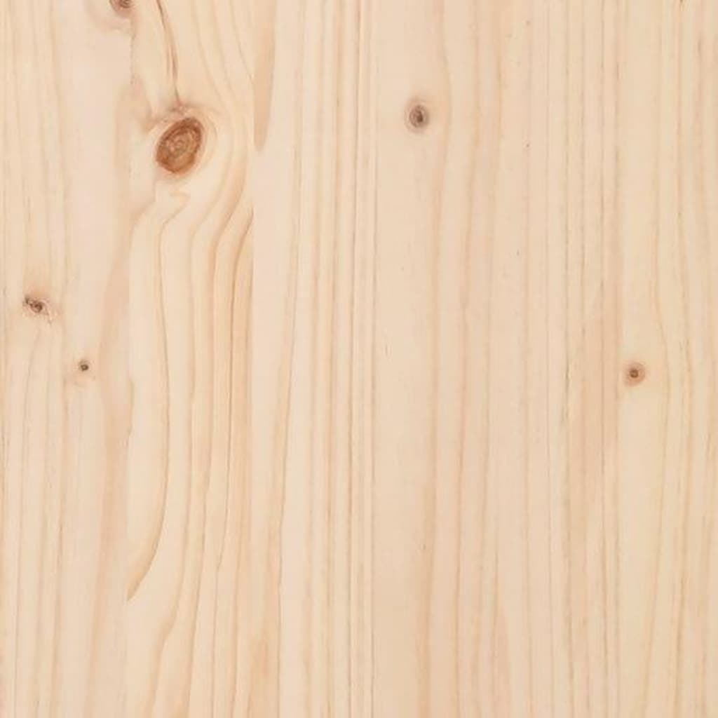 Soporte de monitor madera maciza de pino 100x24x13 cm