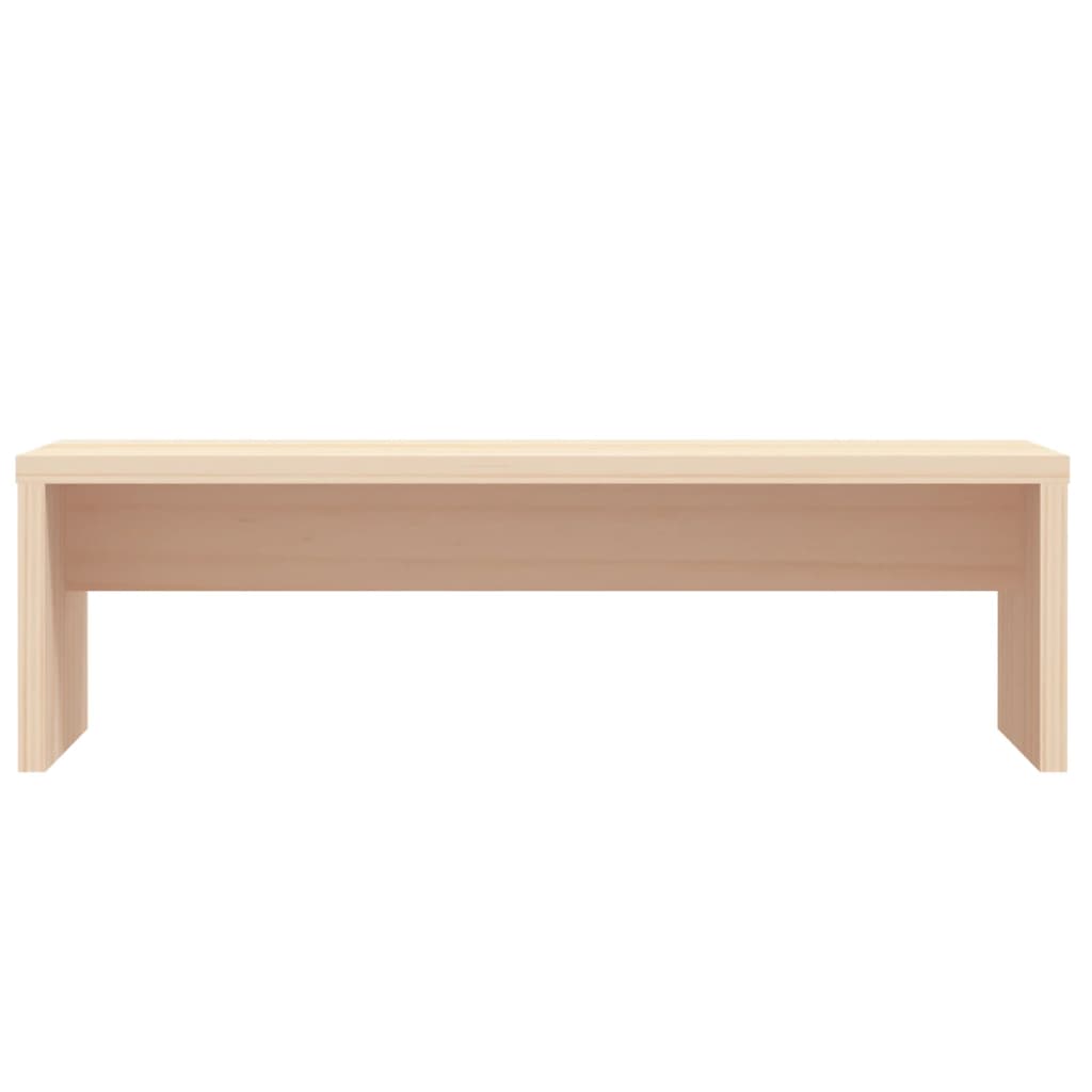 Soporte para monitor madera maciza de pino 50x27x15 cm