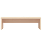 Soporte para monitor madera maciza de pino 50x27x15 cm