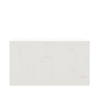 Soporte de monitor madera maciza de pino blanco 50x27x15 cm
