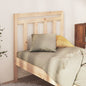 Gloss white plywood bed headboard 200x1.5x80 cm