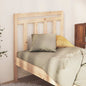Cabecero cama madera contrachapada blanco brillo 200x1,5x80 cm