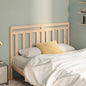Cabecero cama madera contrachapada blanco brillo 200x1,5x80 cm