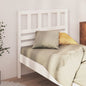 Gloss white plywood bed headboard 200x1.5x80 cm