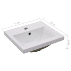 Mueble con lavabo madera contrachapada blanco brillante