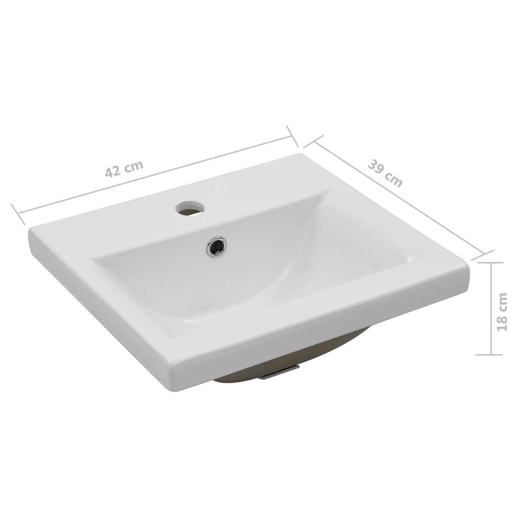 Mueble con lavabo madera contrachapada blanco brillante