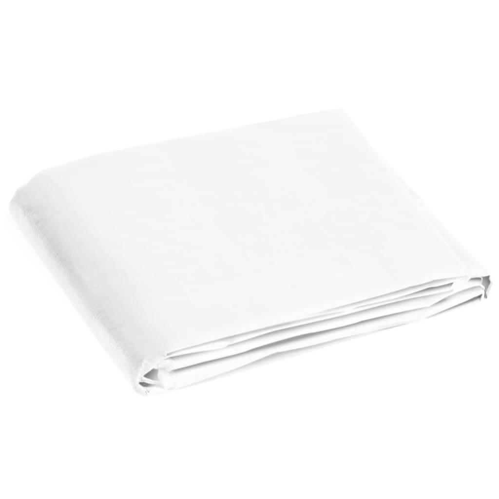 Lona HDPE blanco 180 g/m² 2x3 m