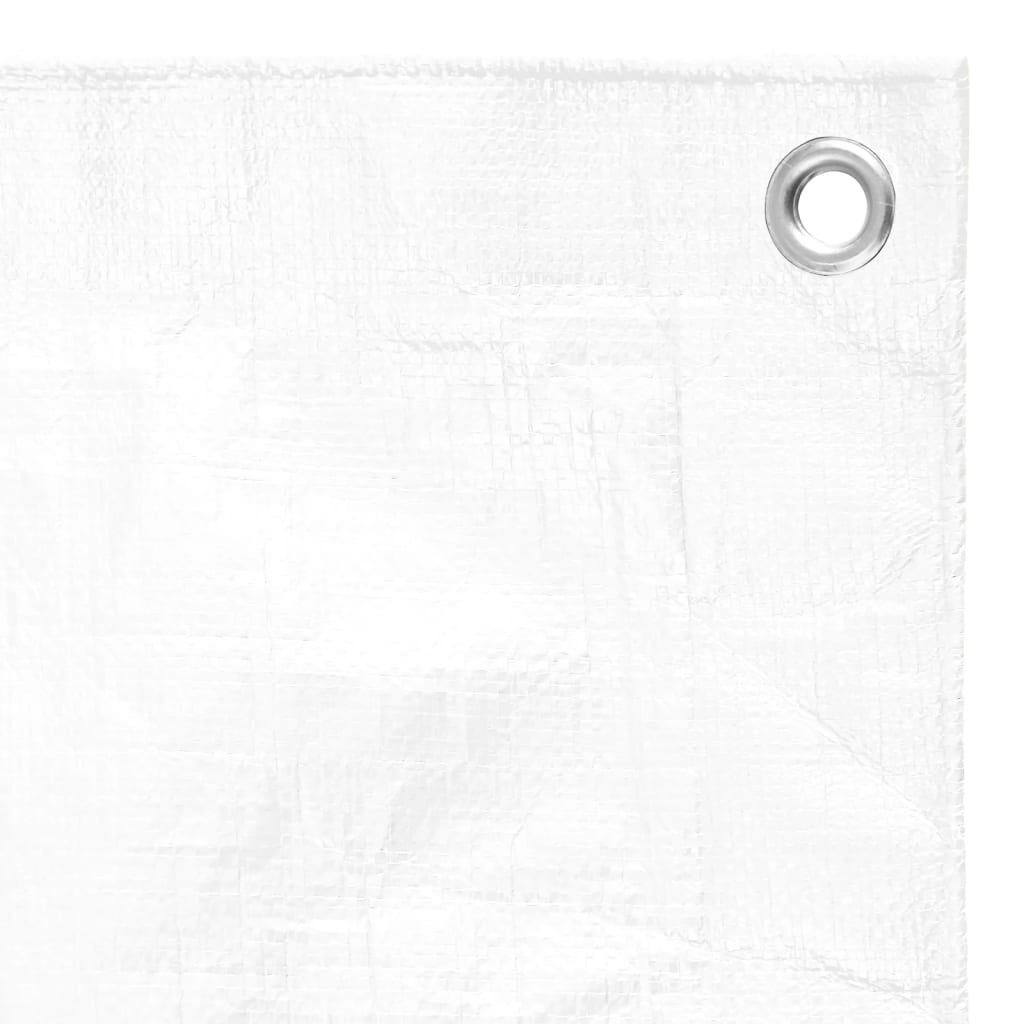 Lona HDPE blanco 180 g/m² 2x3 m