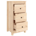 Aparador de madera maciza de pino 40x35x80 cm