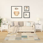Mesa auxiliar 2 uds de madera maciza de pino blanco 40x40x39 cm