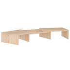Soporte para monitor madera maciza de pino 60x24x10,5 cm