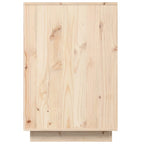 Escritorio de madera maciza de pino 140x50x75 cm