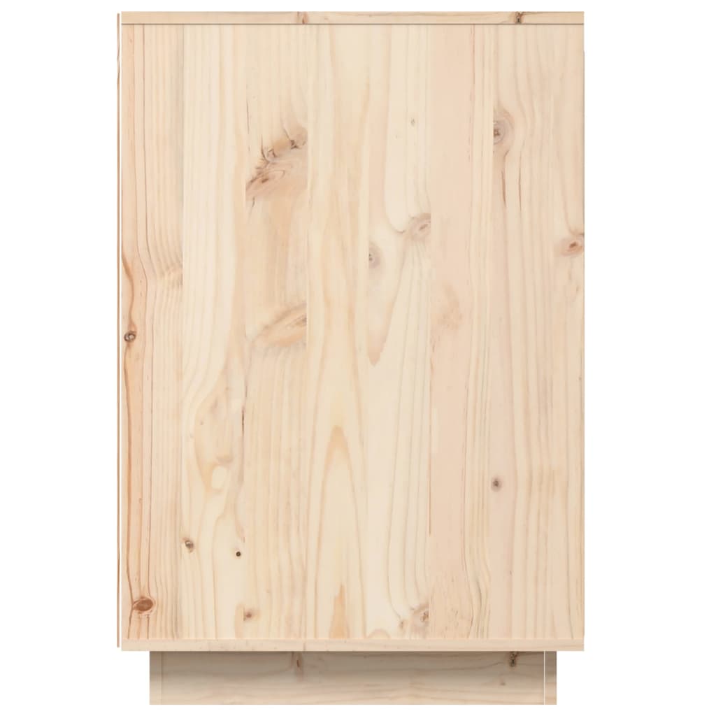 Escritorio de madera maciza de pino 140x50x75 cm