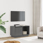 Mueble de TV blanco 180x31,5x40 cm madera de ingeniería
