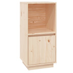 Aparador de madera maciza de pino 38x35x80 cm