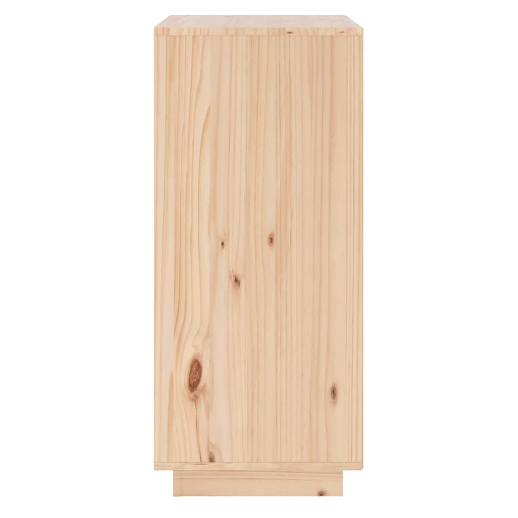Aparador de madera maciza de pino 38x35x80 cm
