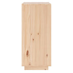 Aparador de madera maciza de pino 38x35x80 cm