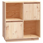 Aparador de madera maciza de pino 74x35x80 cm