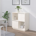 Aparador de madera maciza de pino 74x35x80 cm