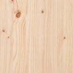 Aparador alto de madera maciza de pino 74x35x117 cm